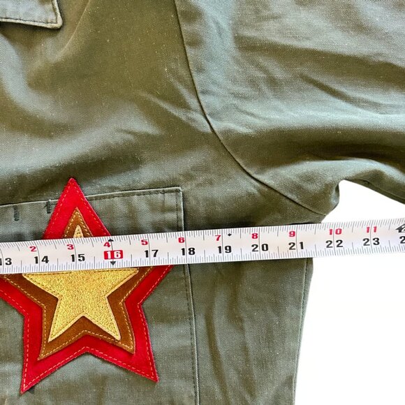 After Party by Nasty Gal Small As You Were GI Jane Military Bomber Jacket - Picture 8 of 10